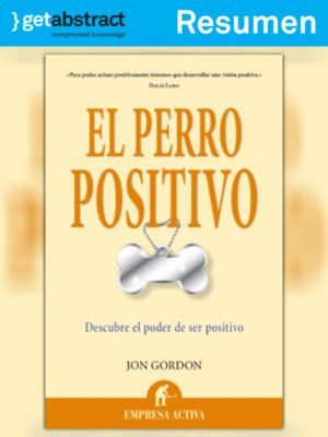 cover image of El perro positivo (resumen)